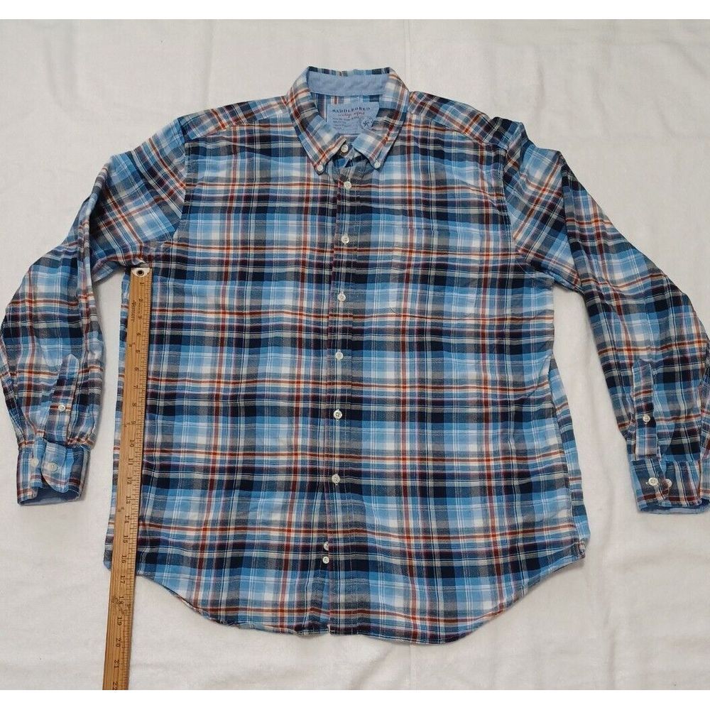 Saddlebred. Long Sleeve‎ Button Down Shirt For Men. Size: XL